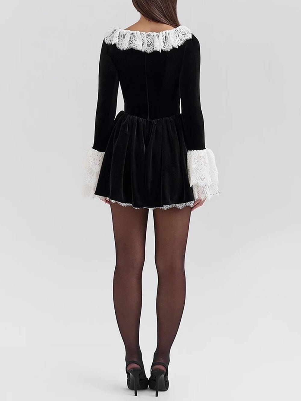 Genevieve Long Sleeve Mini Dress - Fashion Pov