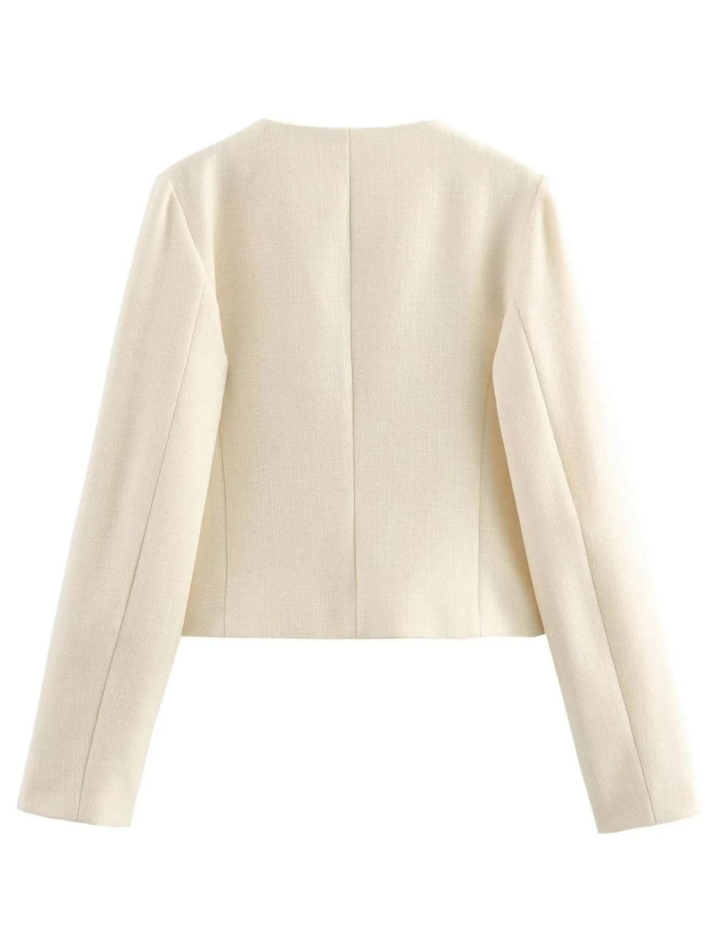 Georgia Long Sleeve Demi Coat - Fashion Pov