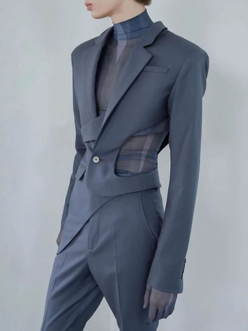 Hadley Hollow Out Blazer - Fashion Pov