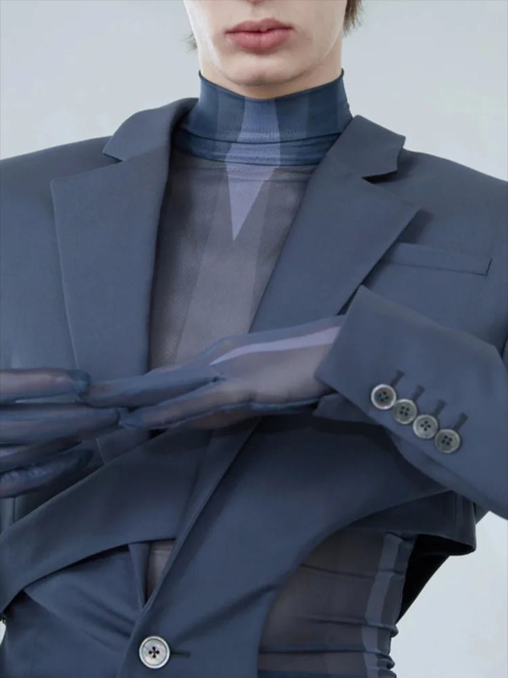 Hadley Hollow Out Blazer - Fashion Pov