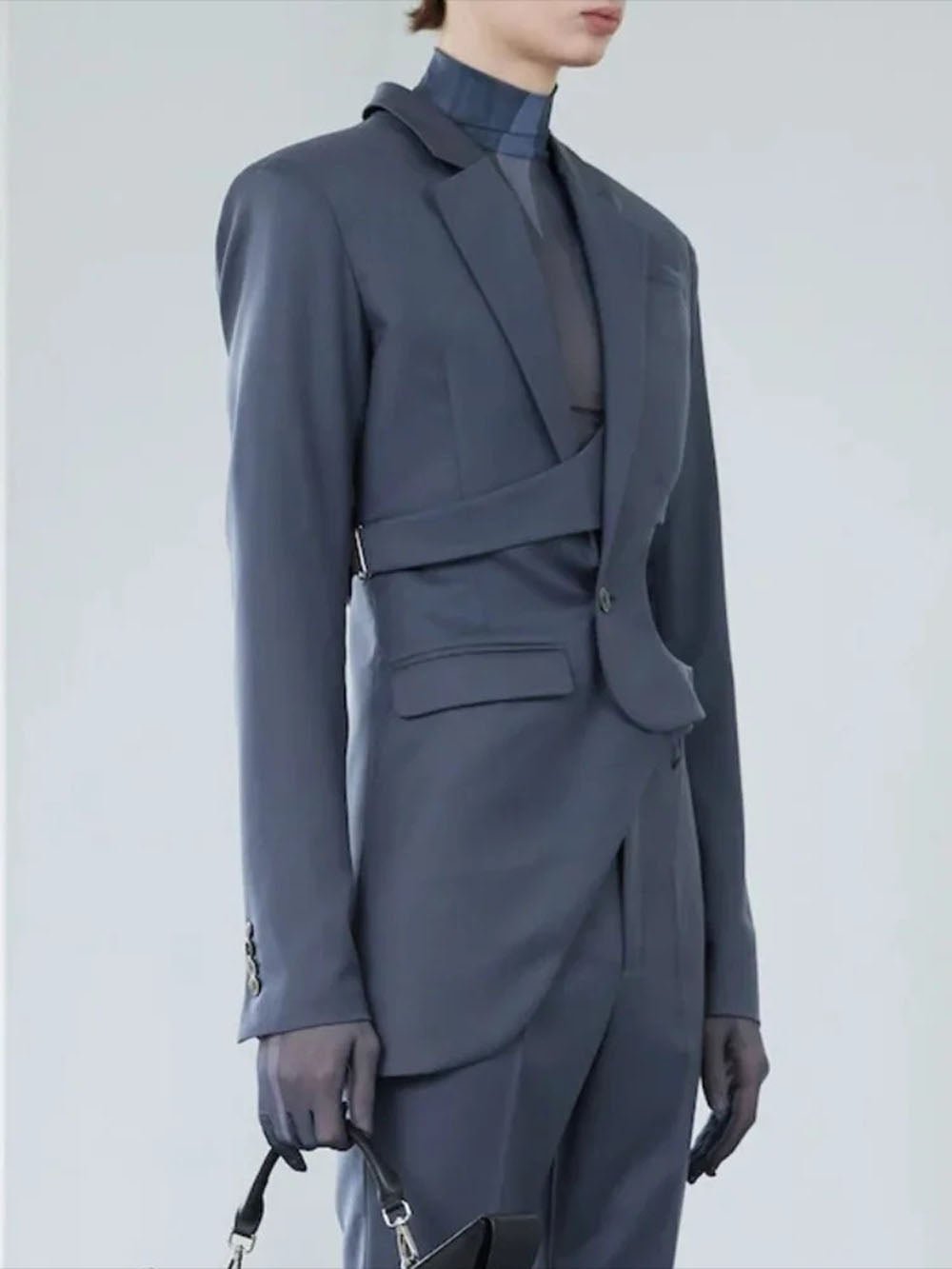 Hadley Hollow Out Blazer - Fashion Pov