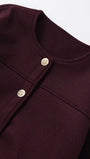 Isabella Button Front Cropped Jacket - Fashion Pov
