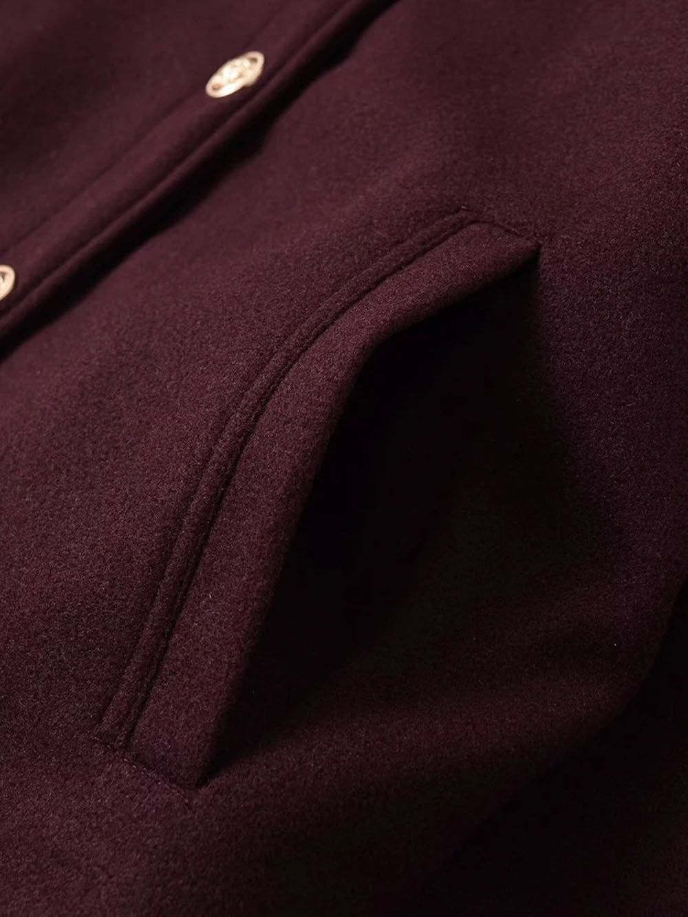 Isabella Button Front Cropped Jacket - Fashion Pov