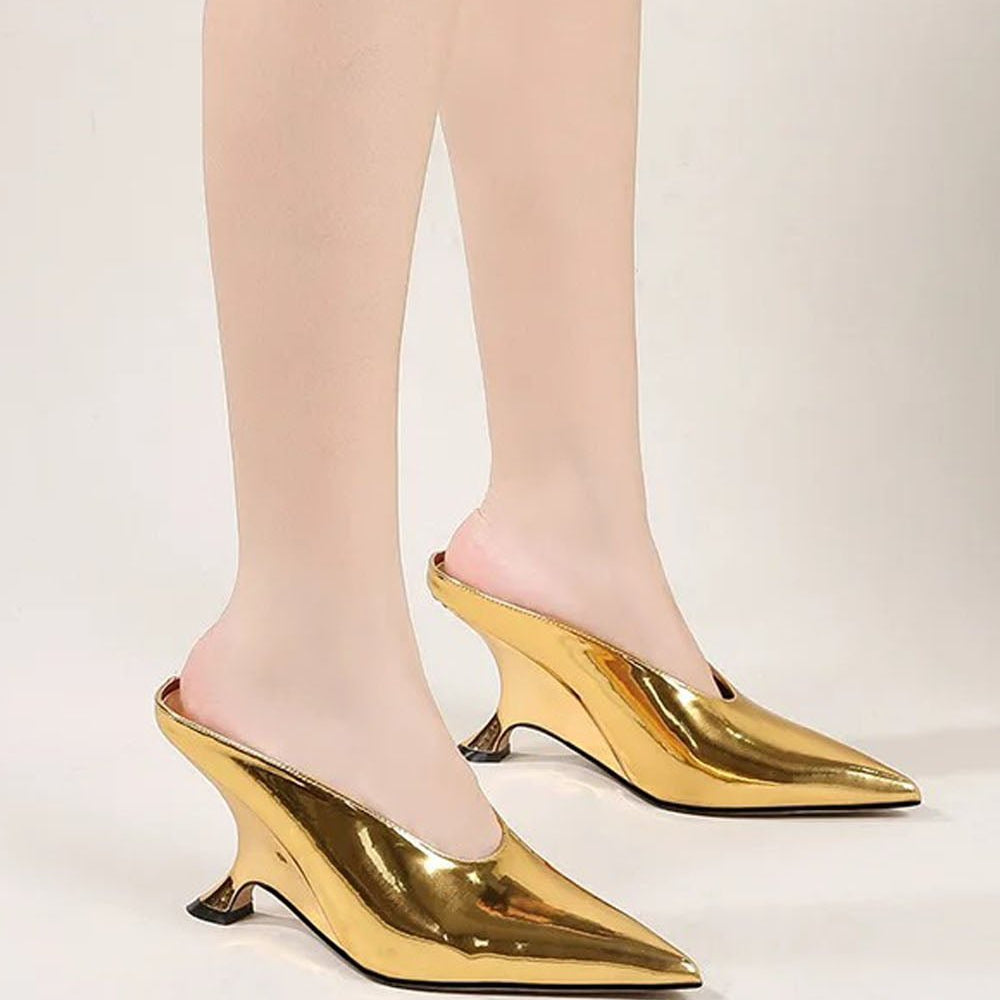 Jasmine Toe Heel Slipper - Fashion Pov