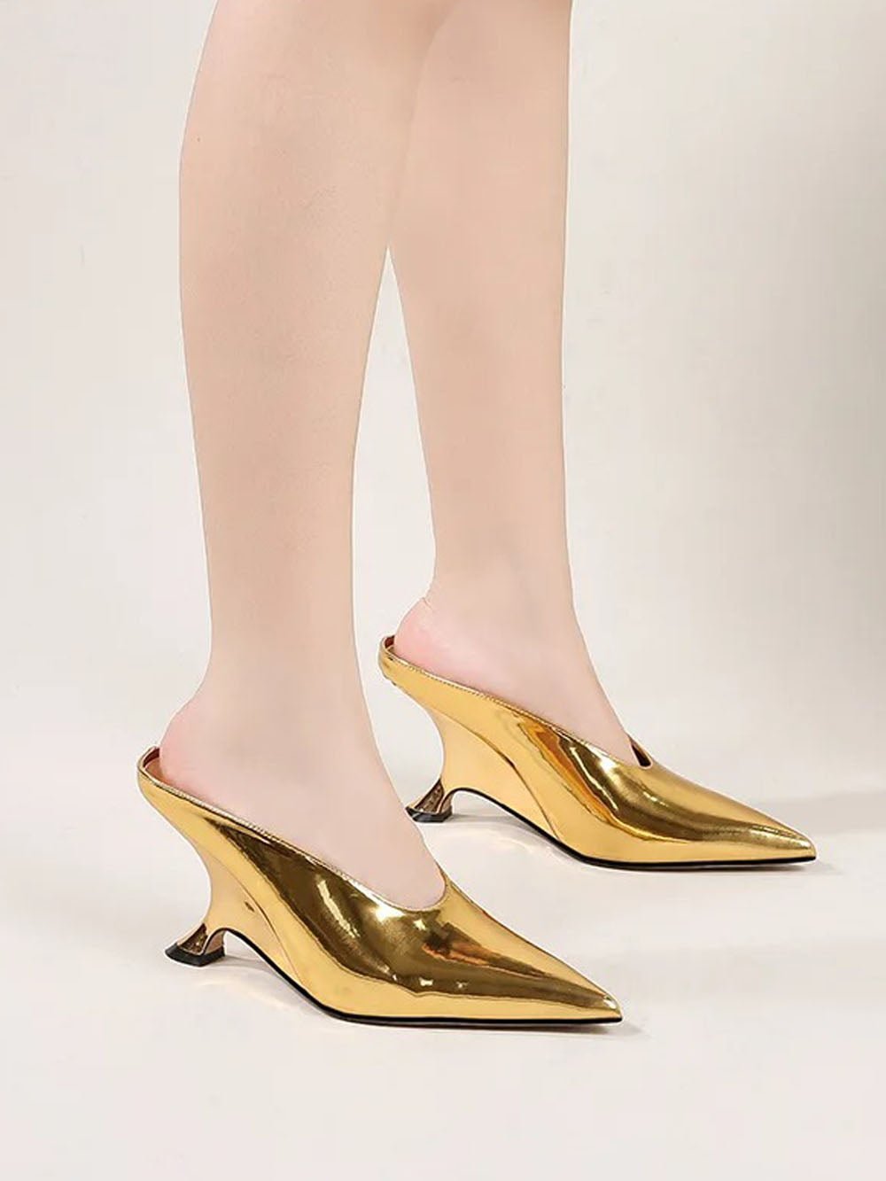 Jasmine Toe Heel Slipper - Fashion Pov