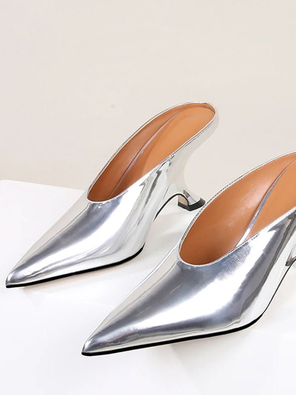 Jasmine Toe Heel Slipper - Fashion Pov