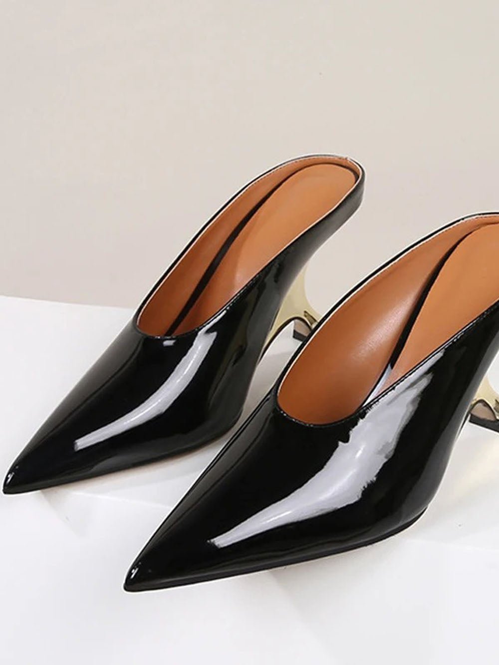 Jasmine Toe Heel Slipper - Fashion Pov