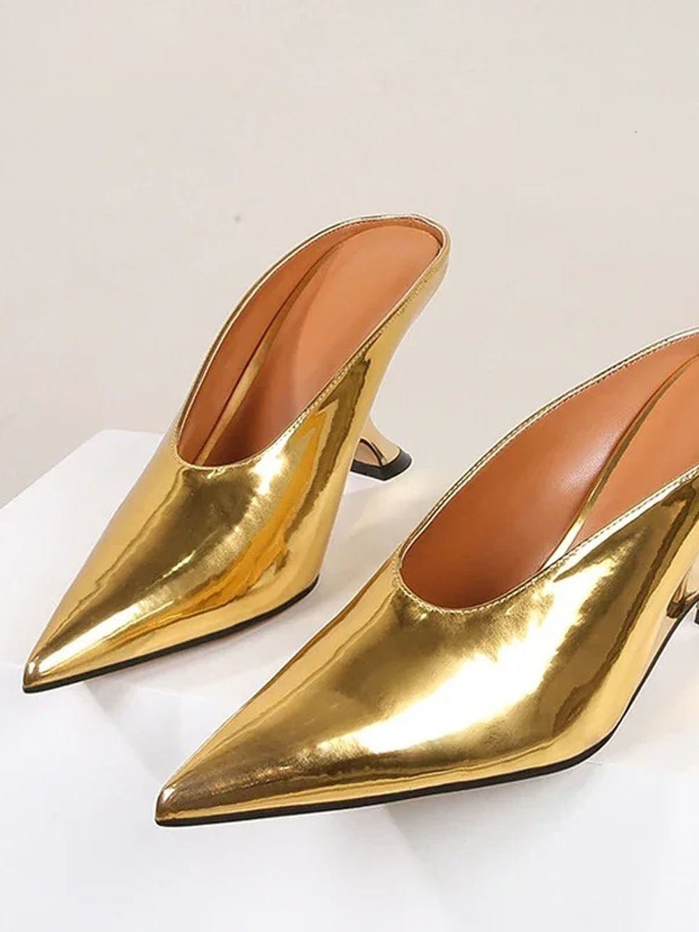 Jasmine Toe Heel Slipper - Fashion Pov