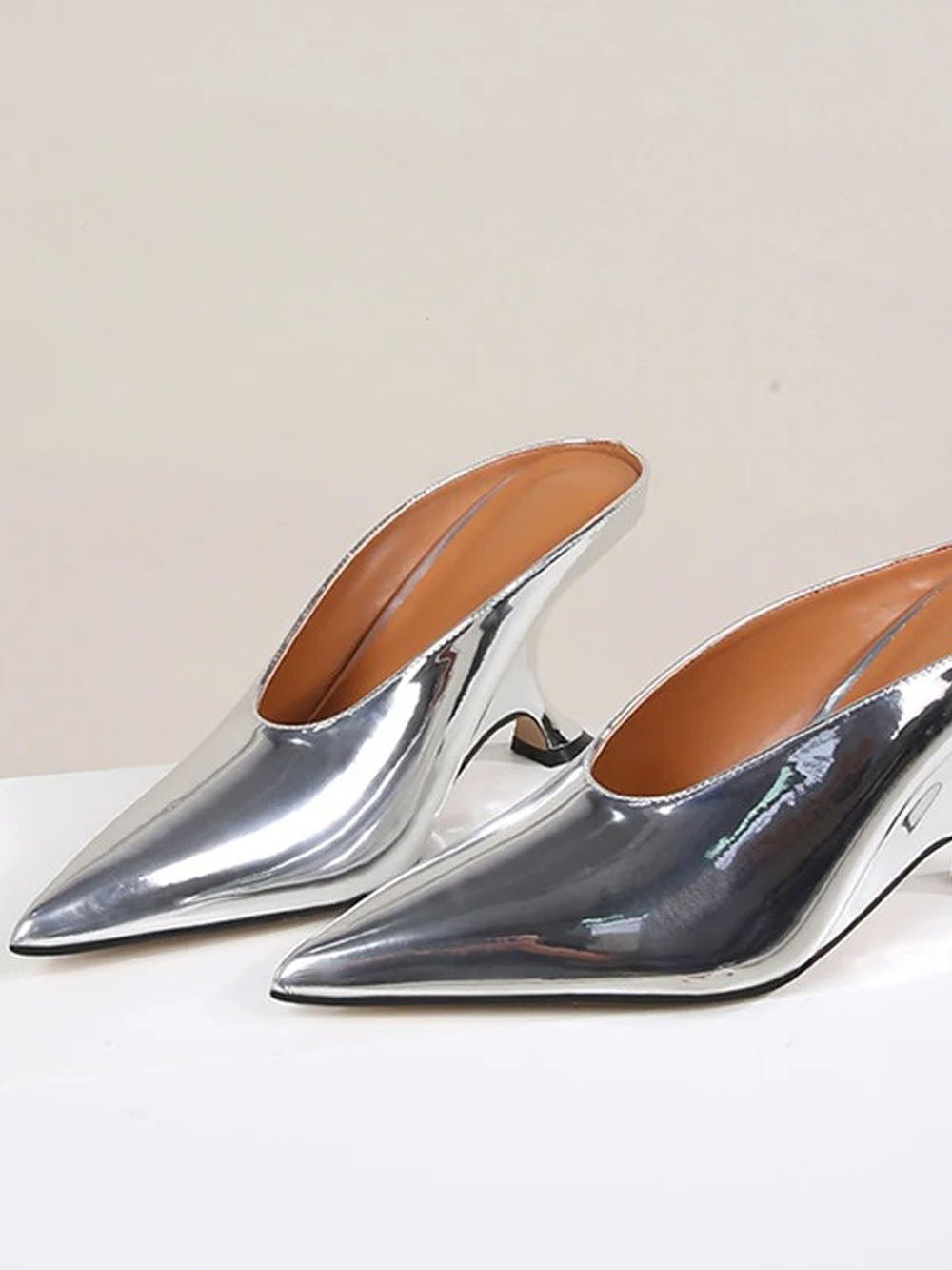 Jasmine Toe Heel Slipper - Fashion Pov