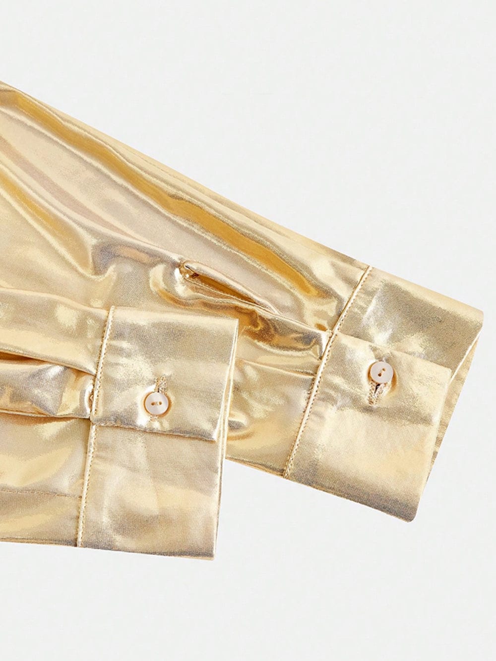 Jeevan Metallic Chic Shirt - Fashion Pov