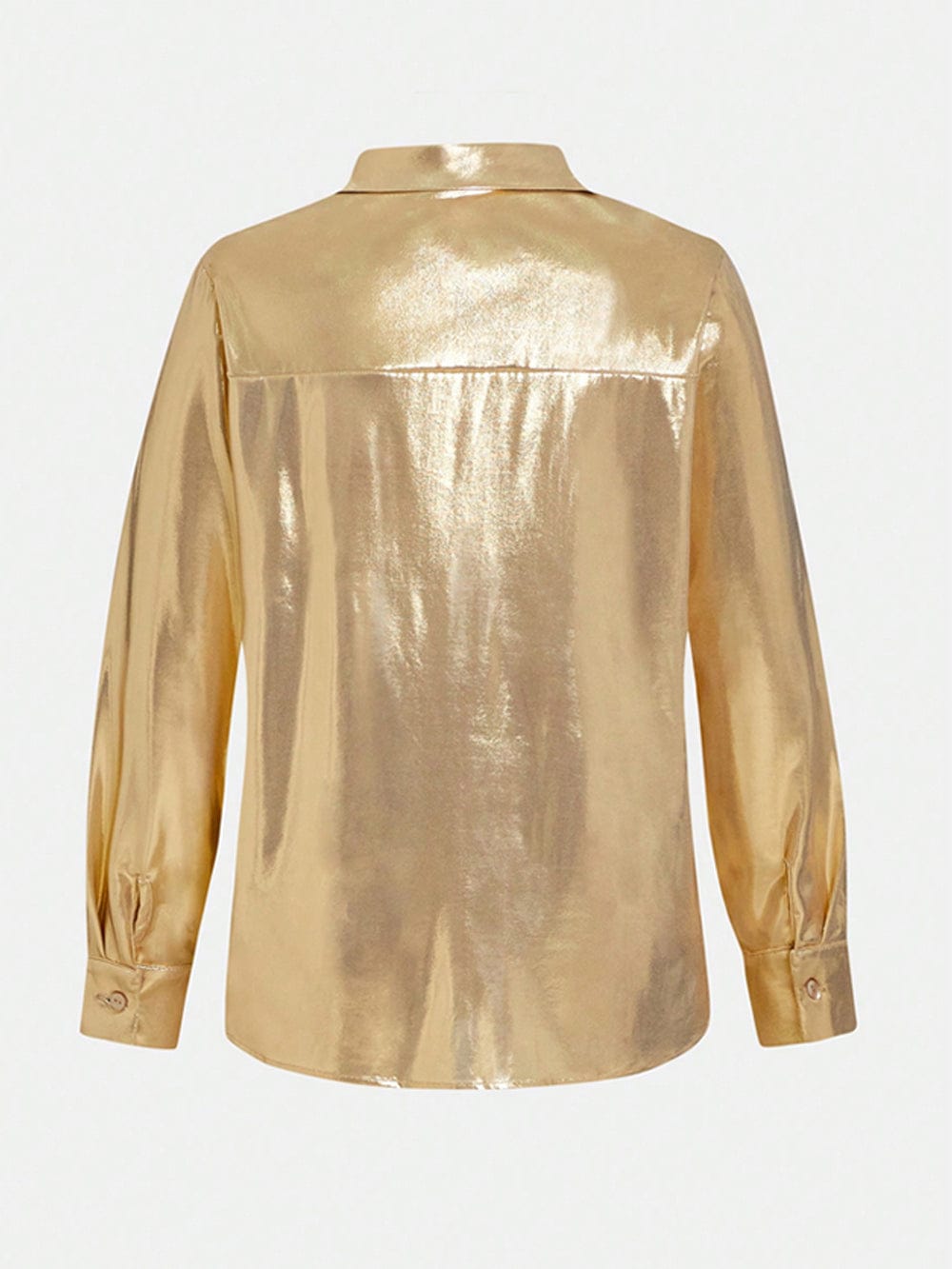 Jeevan Metallic Chic Shirt - Fashion Pov