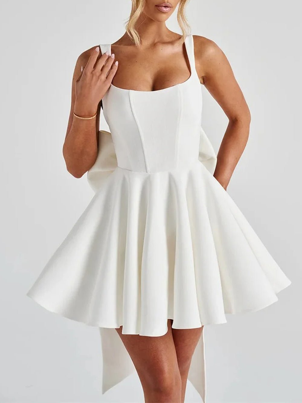 Jordyn Sleeveless Mini Dress - Fashion Pov