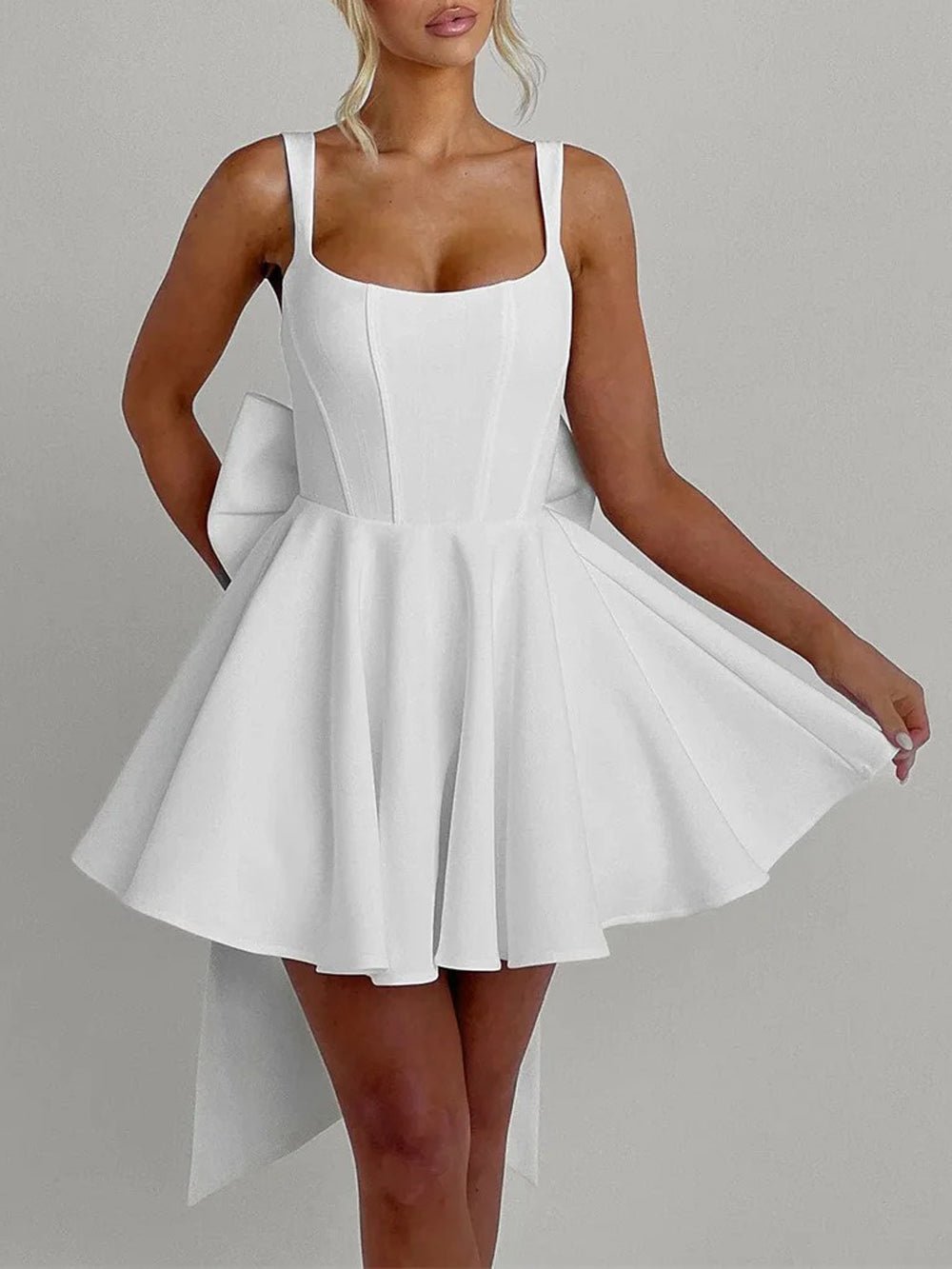 Jordyn Sleeveless Mini Dress - Fashion Pov