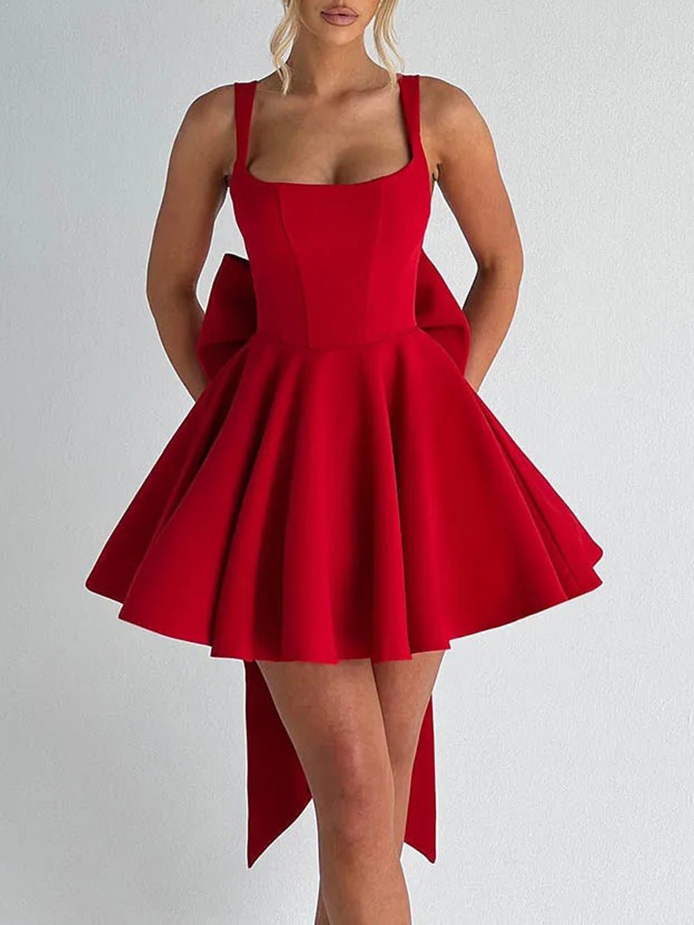 Jordyn Sleeveless Mini Dress - Fashion Pov