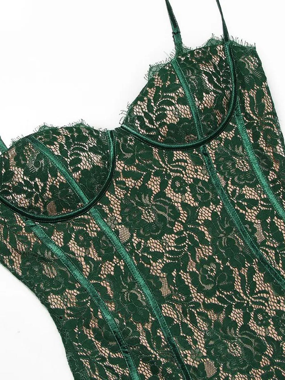 Josie Backless Slit Midi Dress - Fashion Pov