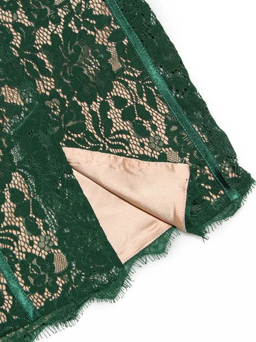 Josie Backless Slit Midi Dress - Fashion Pov