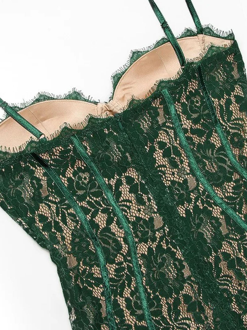 Josie Backless Slit Midi Dress - Fashion Pov