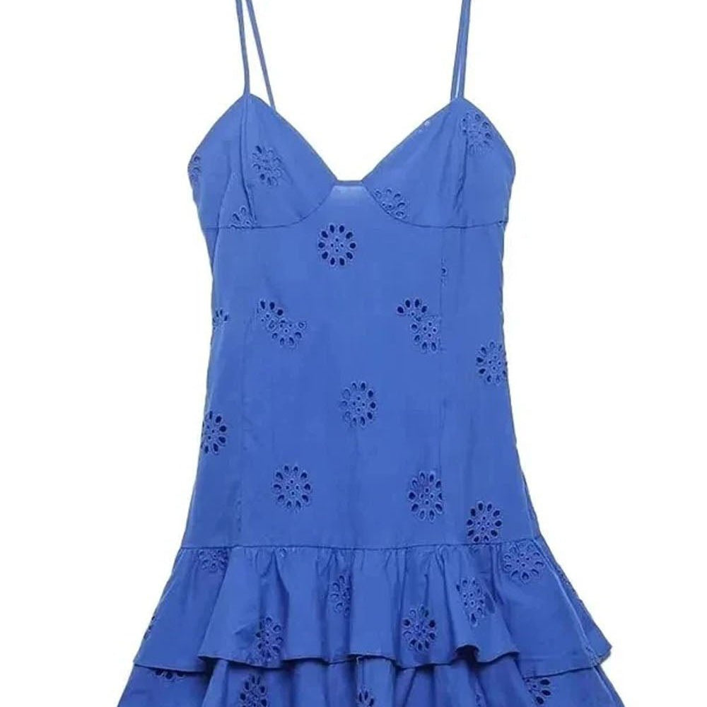 Julia Ruffled Mini Dress - Fashion Pov