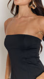 Juliet Strapless Backless Mini Dress - Fashion Pov