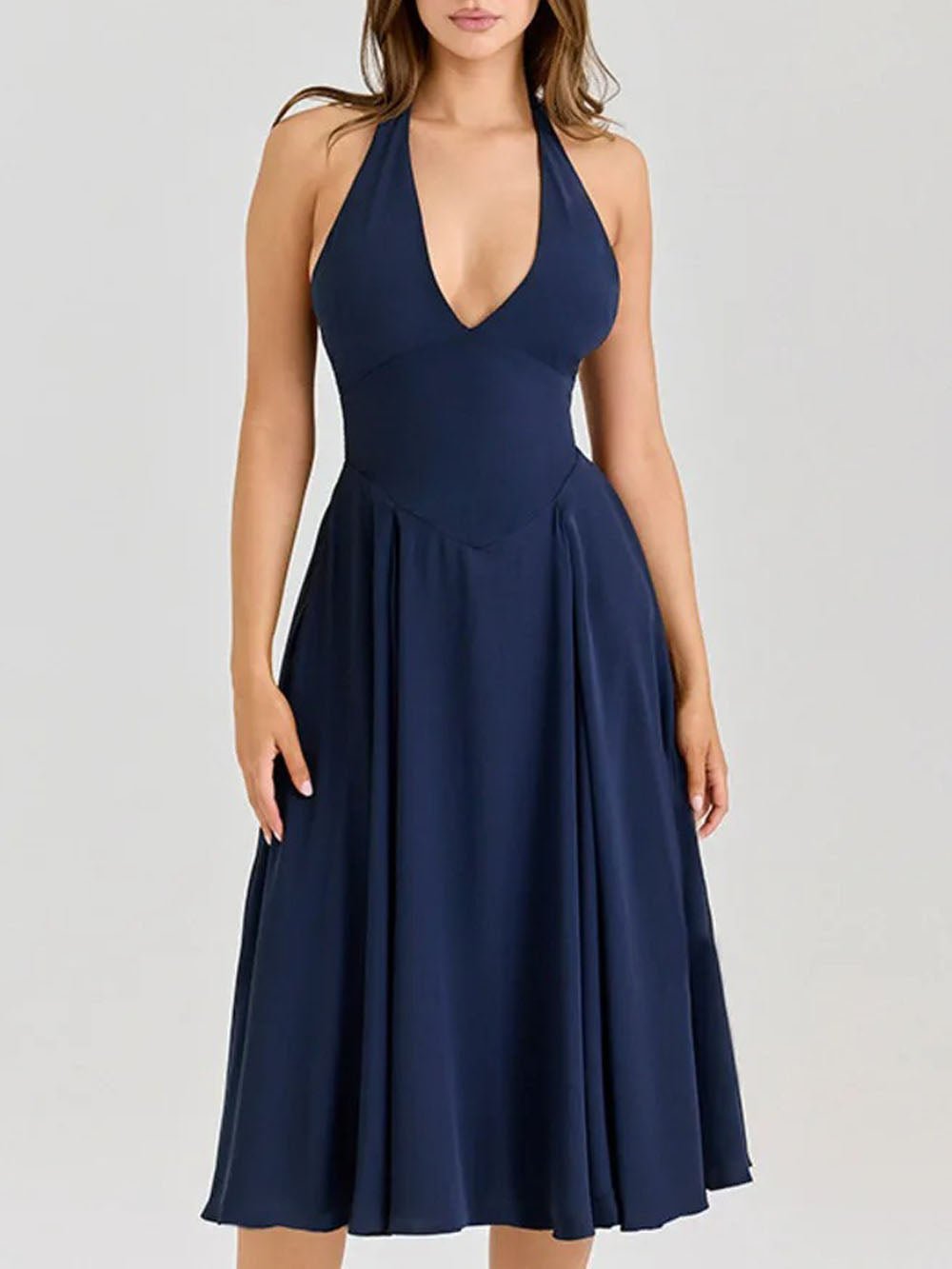 Kaylani Sleeveless Midi Dress - Fashion Pov