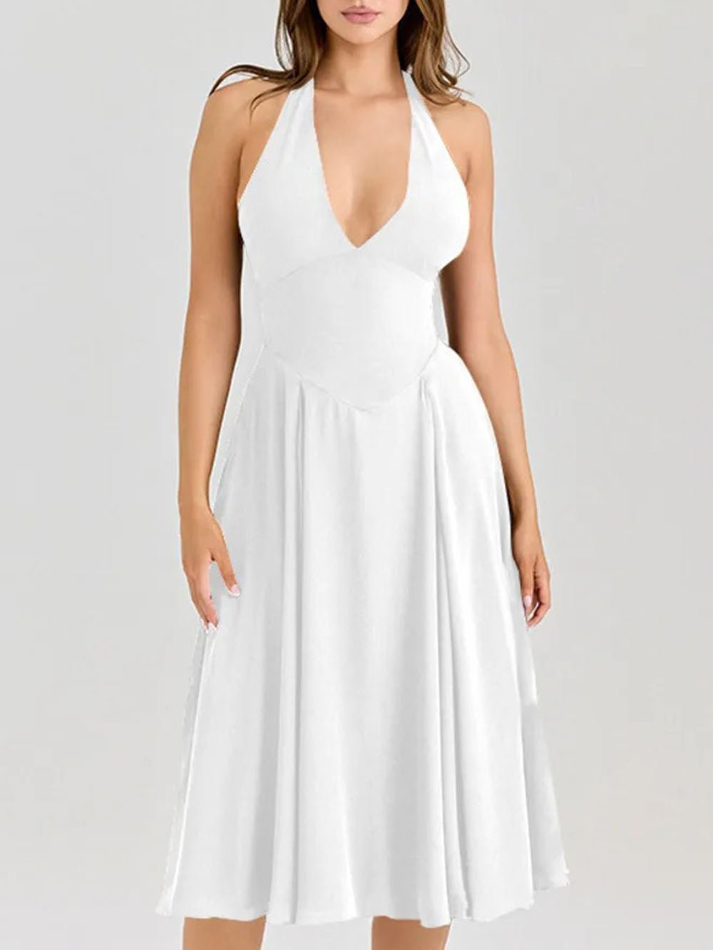 Kaylani Sleeveless Midi Dress - Fashion Pov