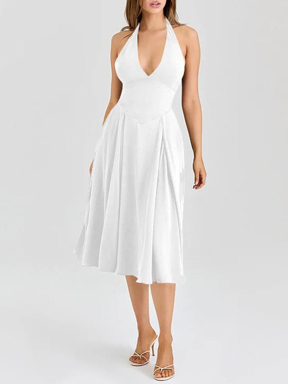 Kaylani Sleeveless Midi Dress - Fashion Pov