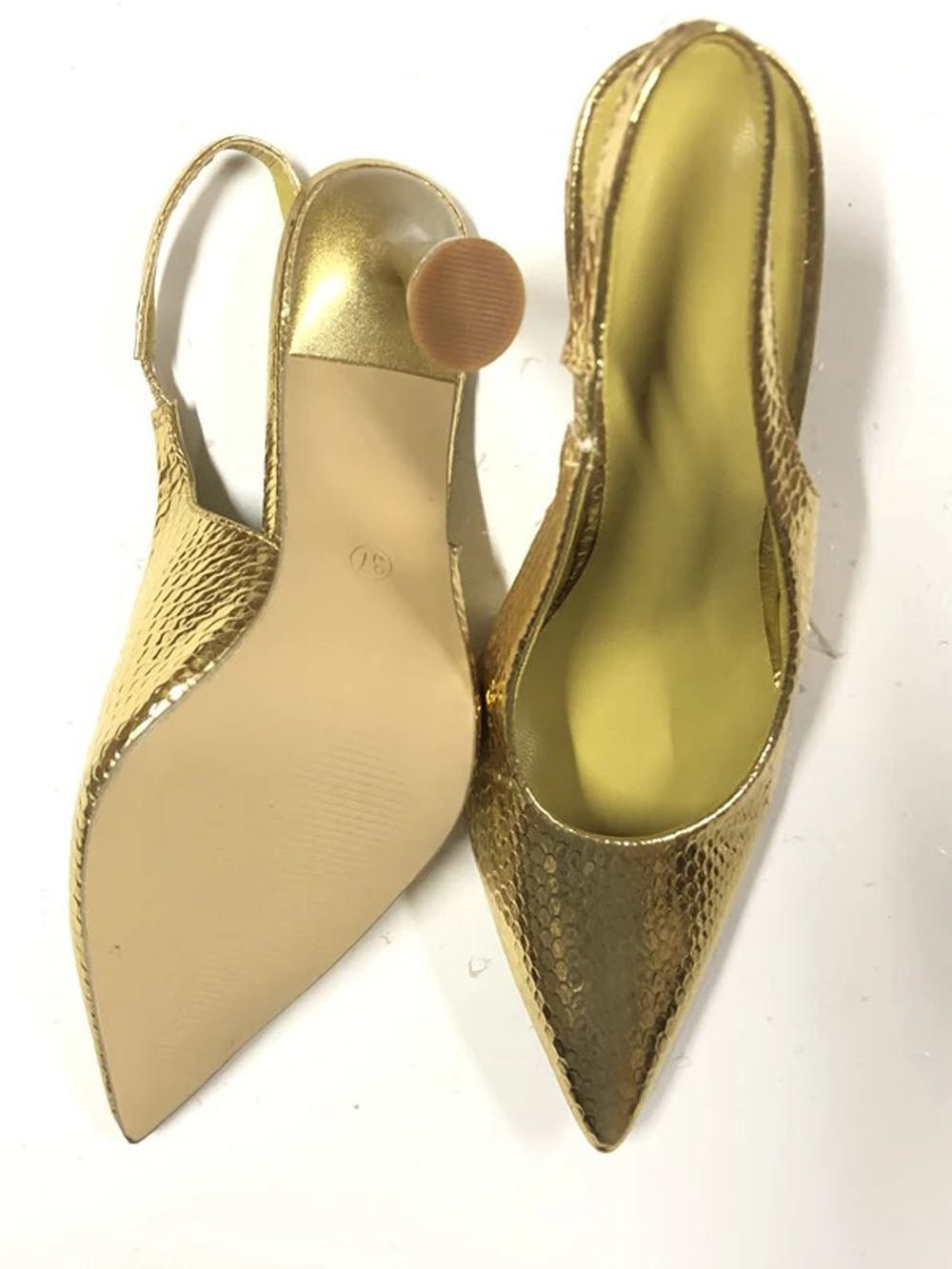 Khloe Mules Stiletto High Heel Shoe - Fashion Pov