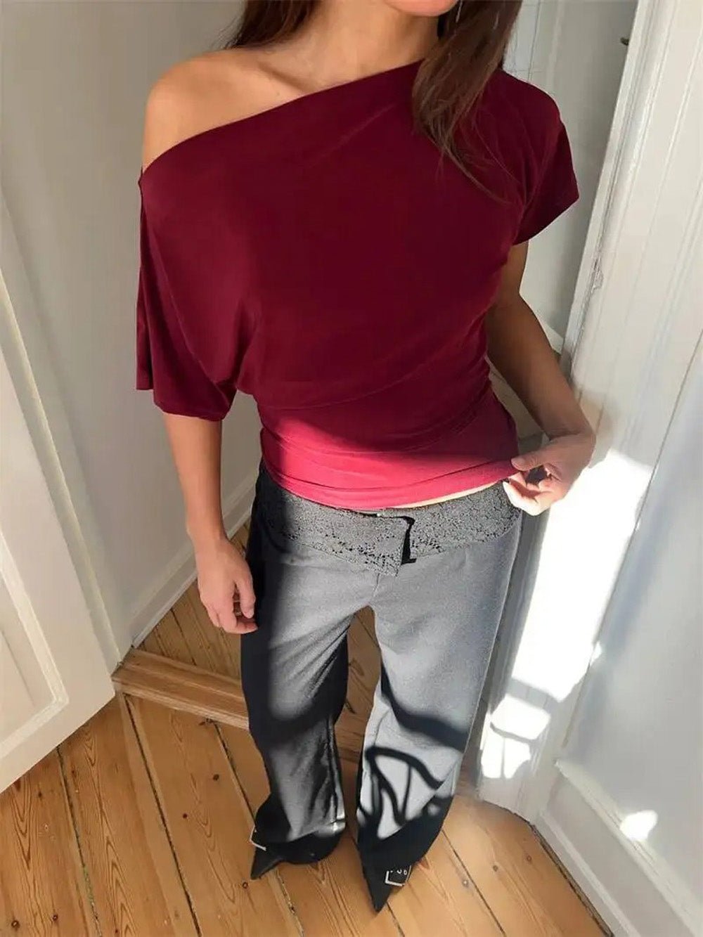 Laney Off - Shoulder Top - Fashion Pov