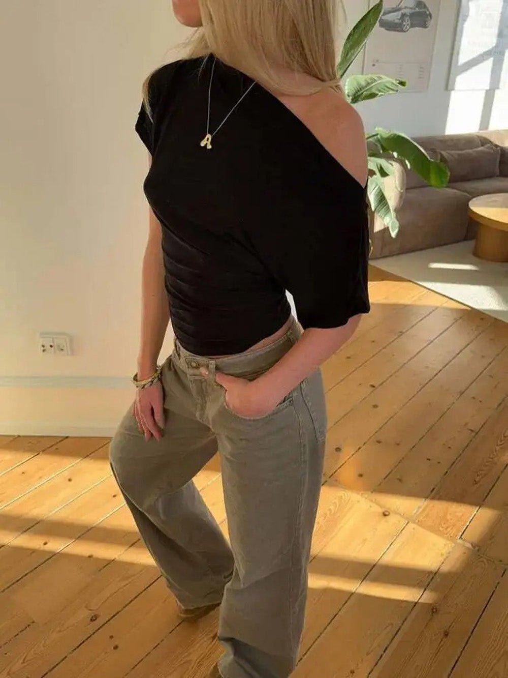 Laney Off - Shoulder Top - Fashion Pov