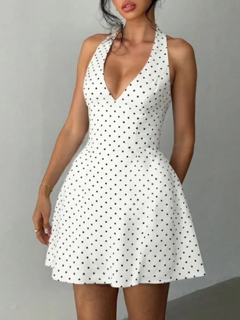 Leila Sleeveless Mini Dress - Fashion Pov