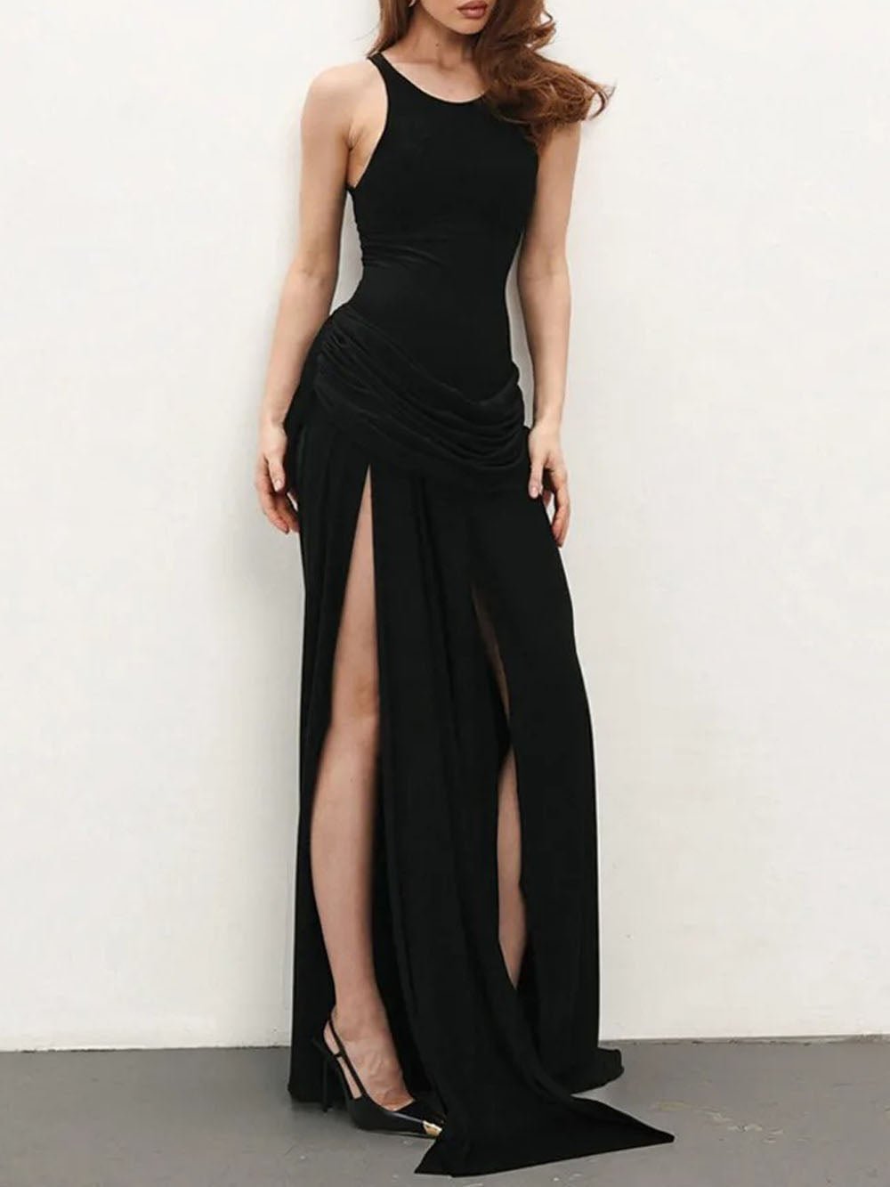 Lena Sleeveless Maxi Dress - Fashion Pov