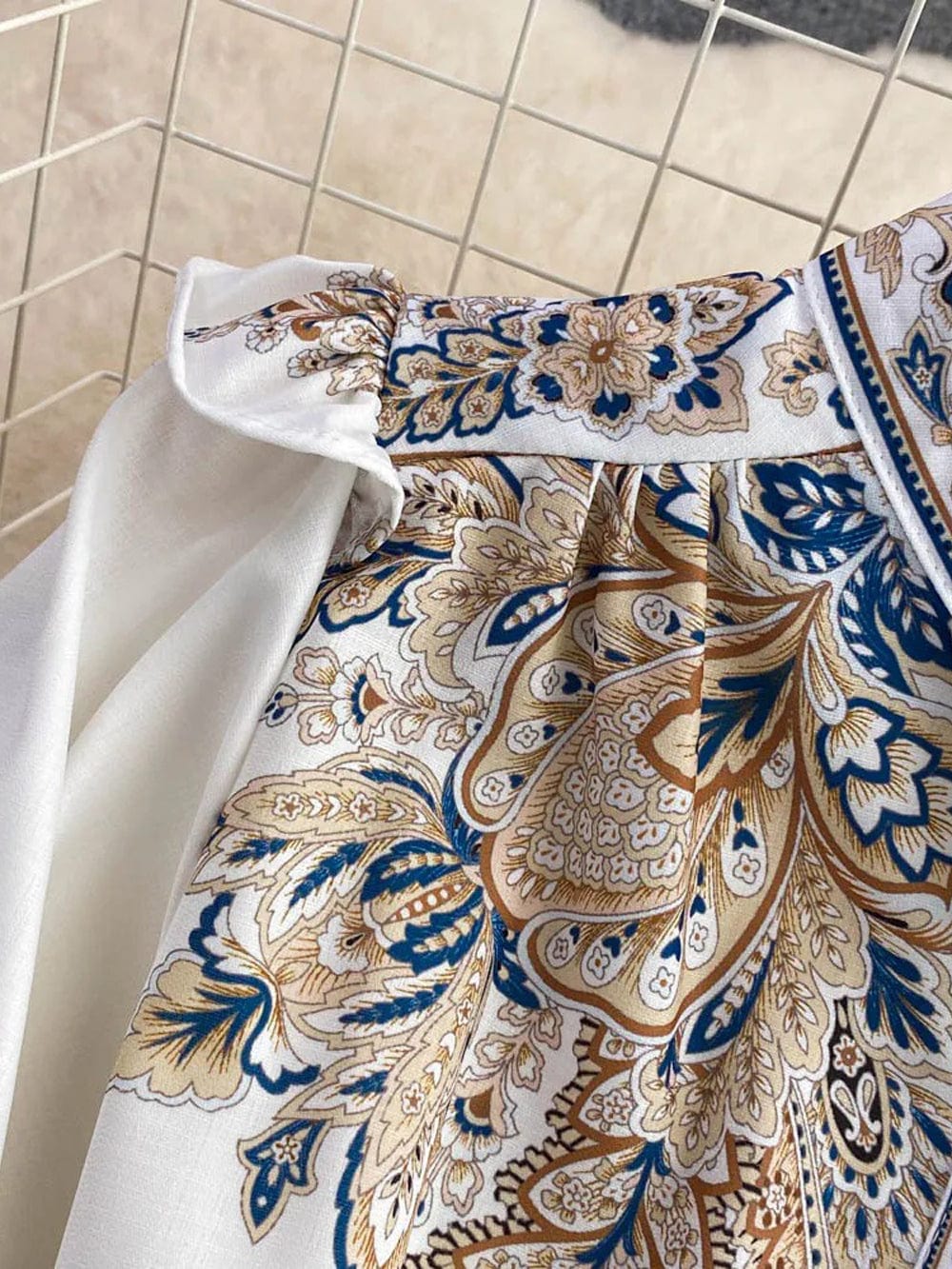 Liliana Ruffle Single Breasted Midi Dress - Fashion Pov