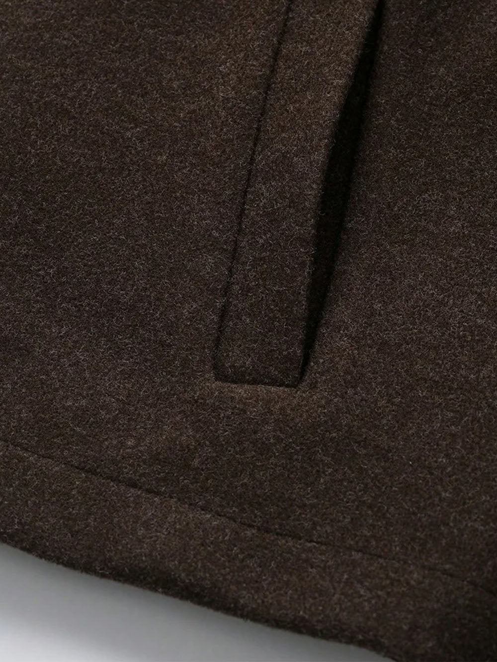 Lucia Zip Front Wool - Feel Jacket - Fashion Pov