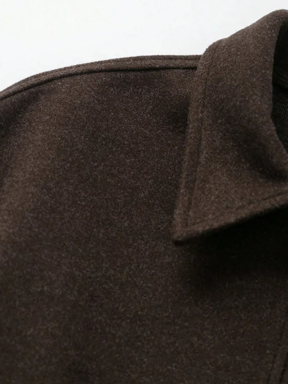 Lucia Zip Front Wool - Feel Jacket - Fashion Pov