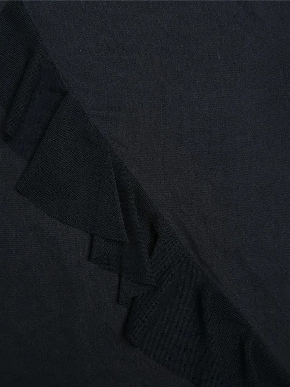 Lyla Backless Bodycon Ruffle Mini Dress - Fashion Pov