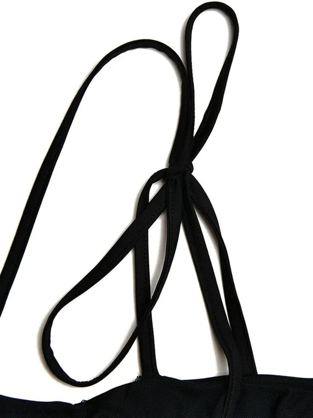 Lyla Backless Bodycon Ruffle Mini Dress - Fashion Pov