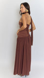 Lyra Backless Split Skirt Maxi Dress - Fashion Pov