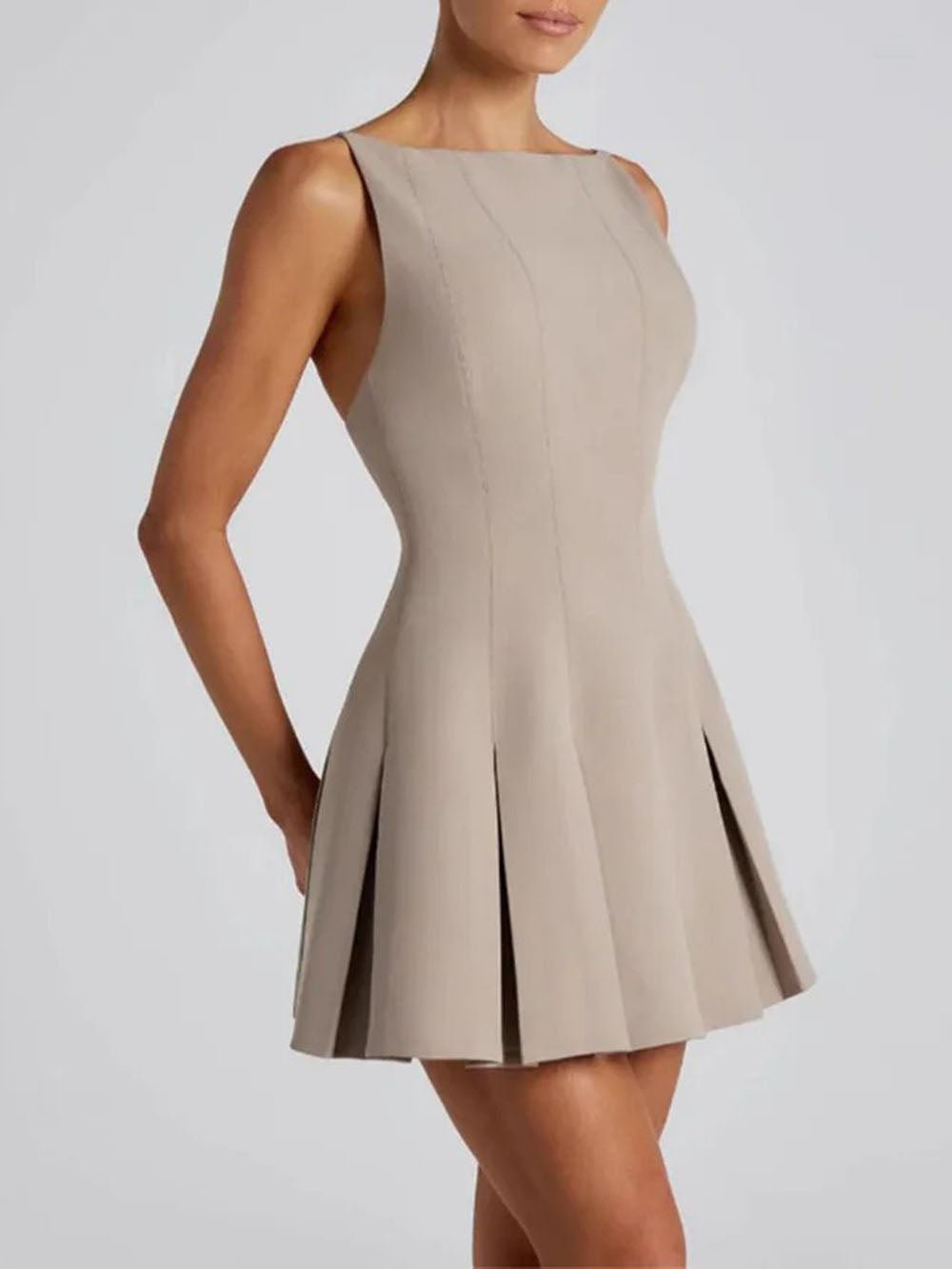 Margot Sleeveless Mini Dress - Fashion Pov