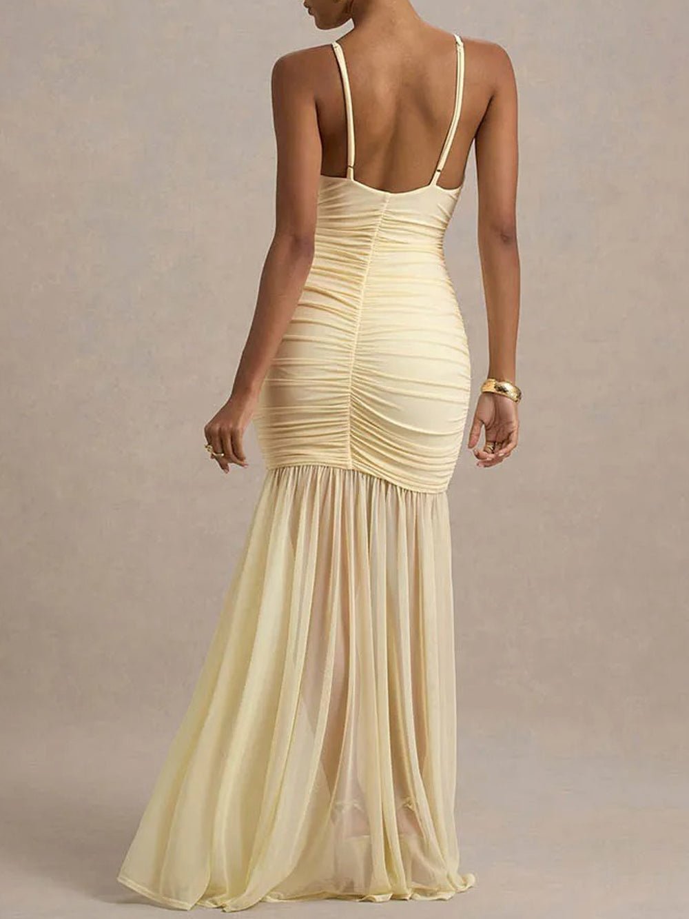 Nyla Backless Maxi Dress - Fashion Pov