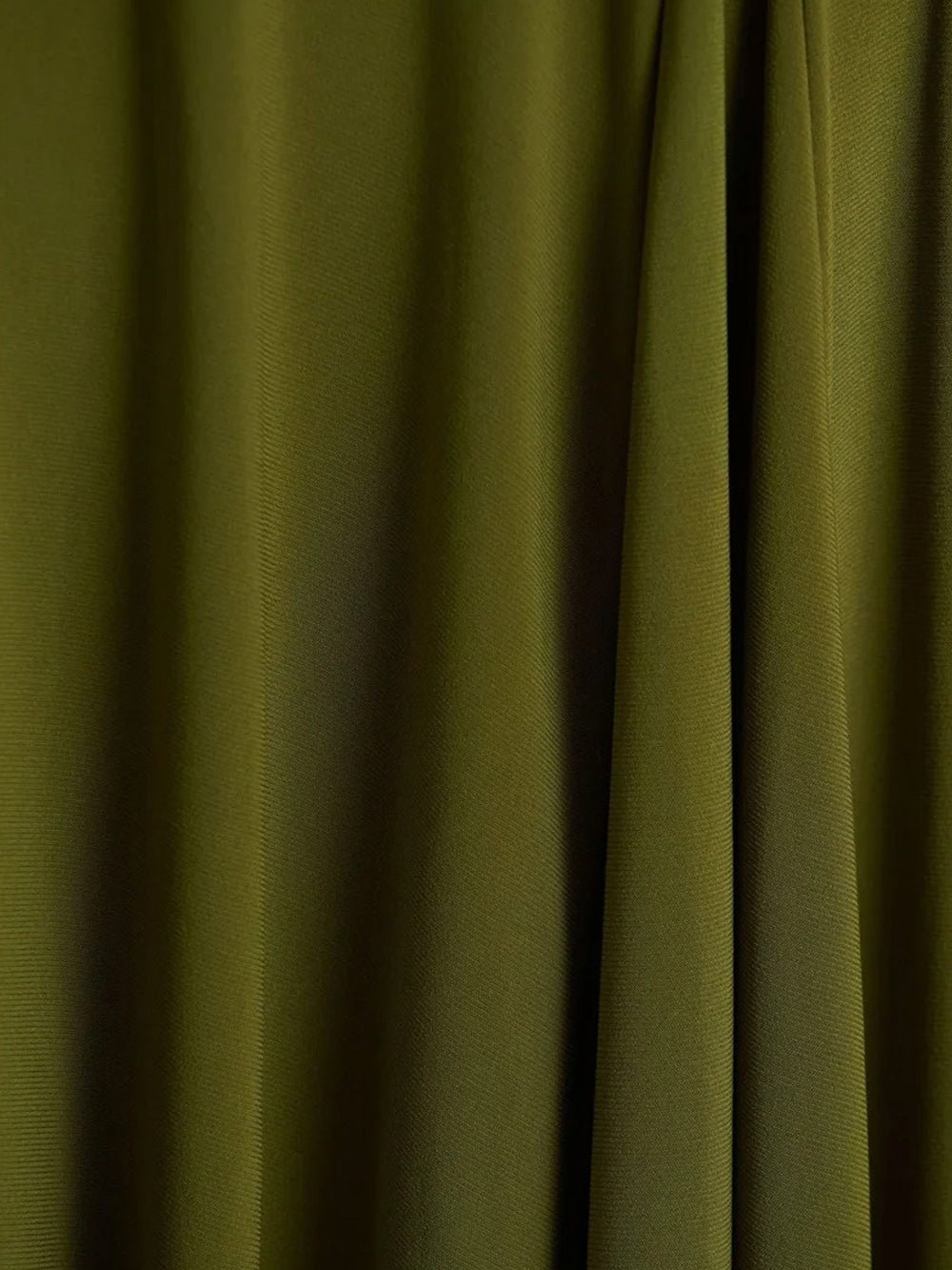 Olivia Asymmetric Ruched Midi Dress - Fashion Pov