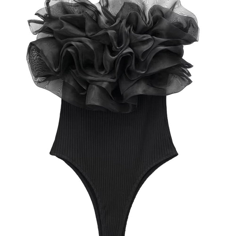 Olivia Vintage Off Shoulder Playsuit - Fashion Pov