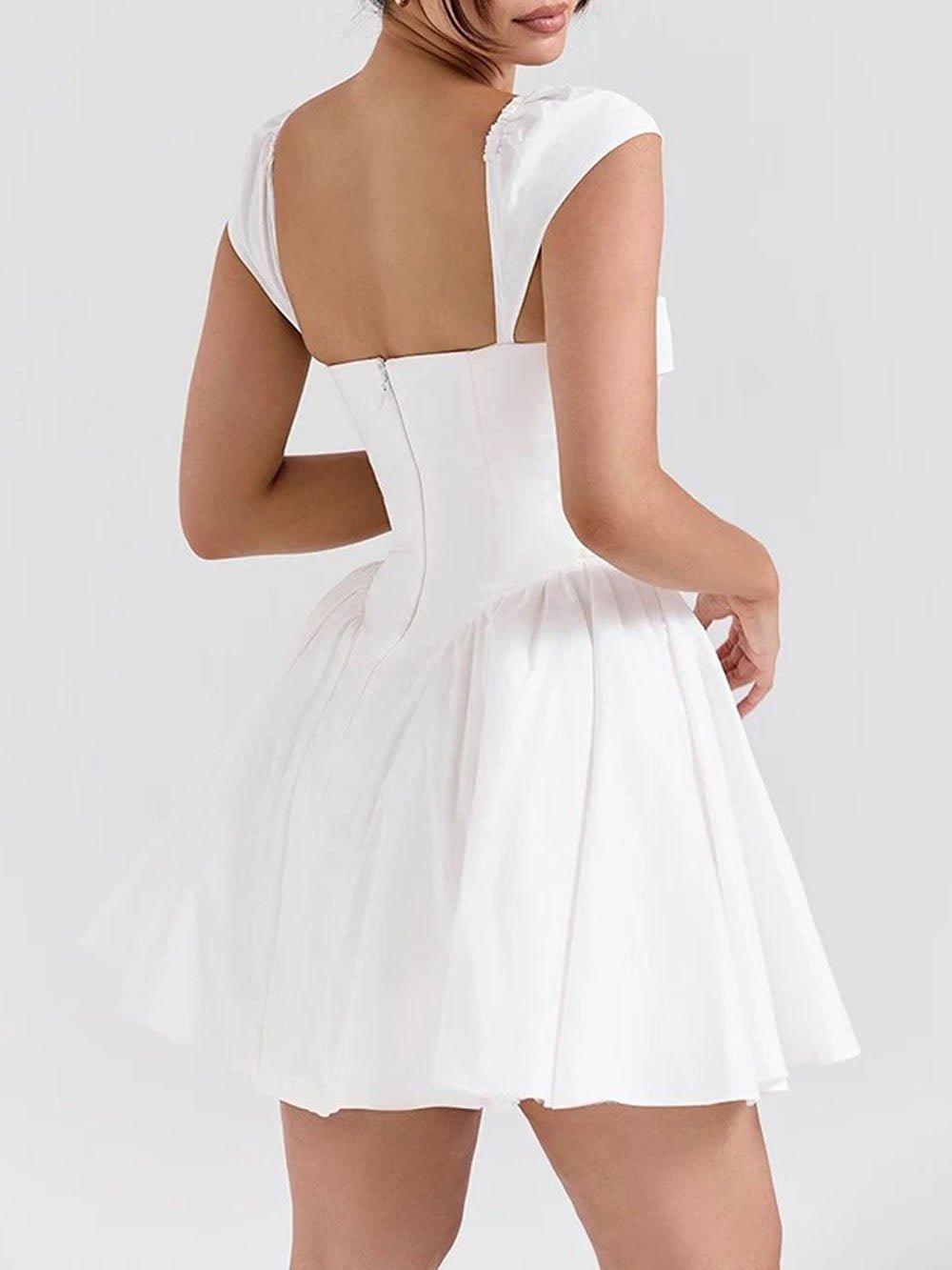 Ophelia Short Sleeve Mini Dress - Fashion Pov