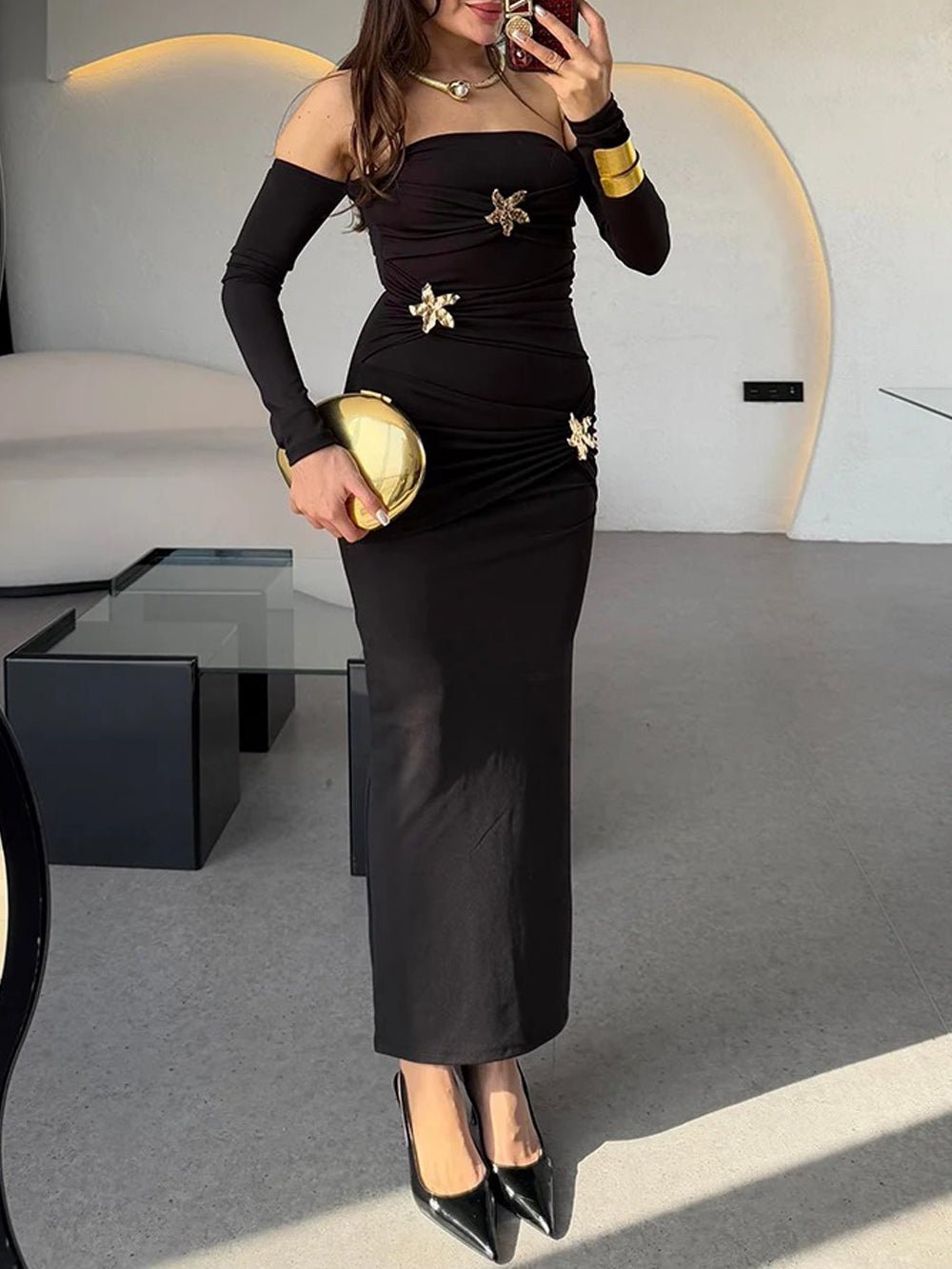 Penelope Backless Maxi Dress - Fashion Pov