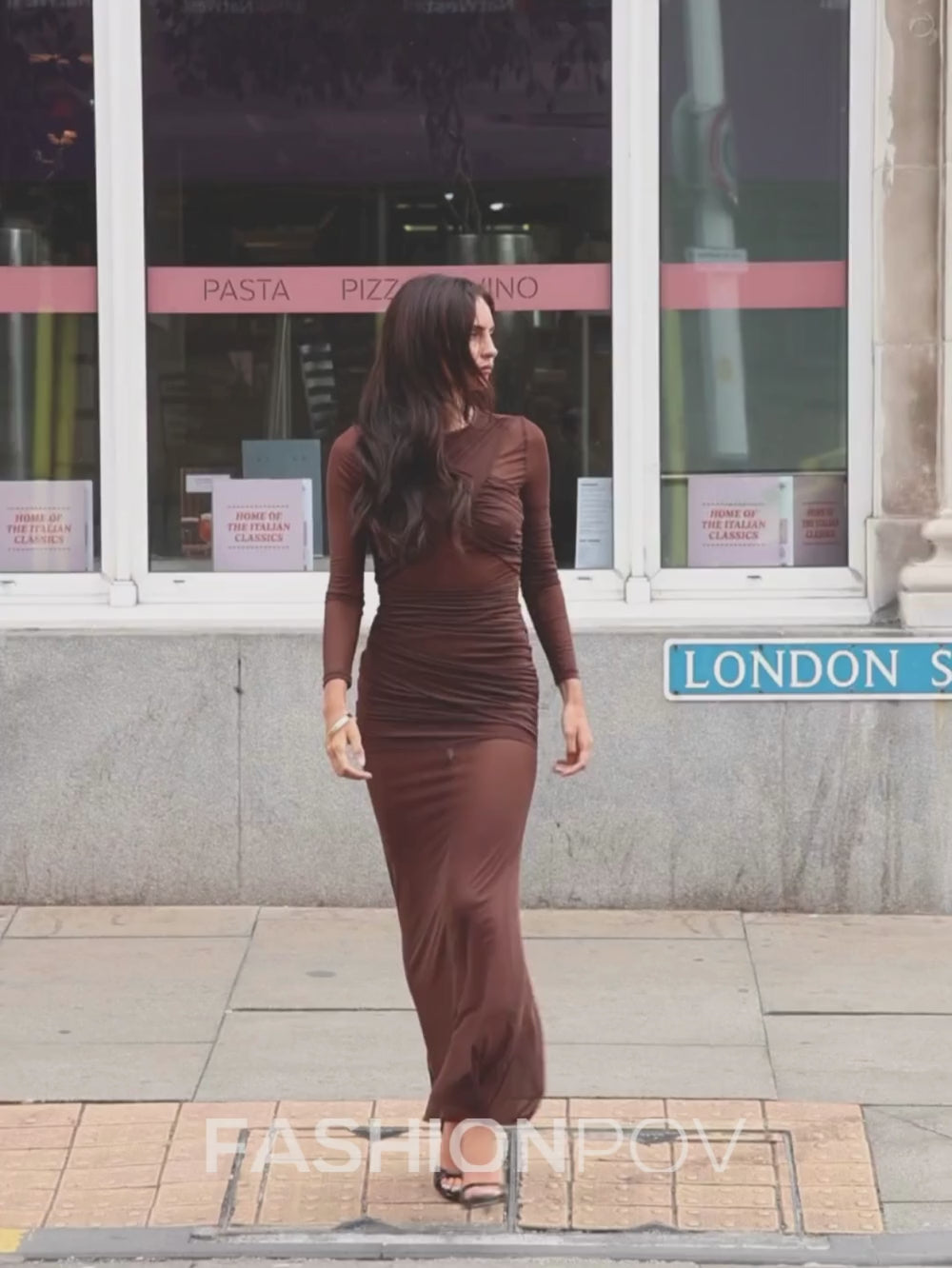 Amelie Mesh Maxi Dress