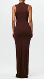 Ruched Bodycon Ruched Maxi Dress - Fashion Pov