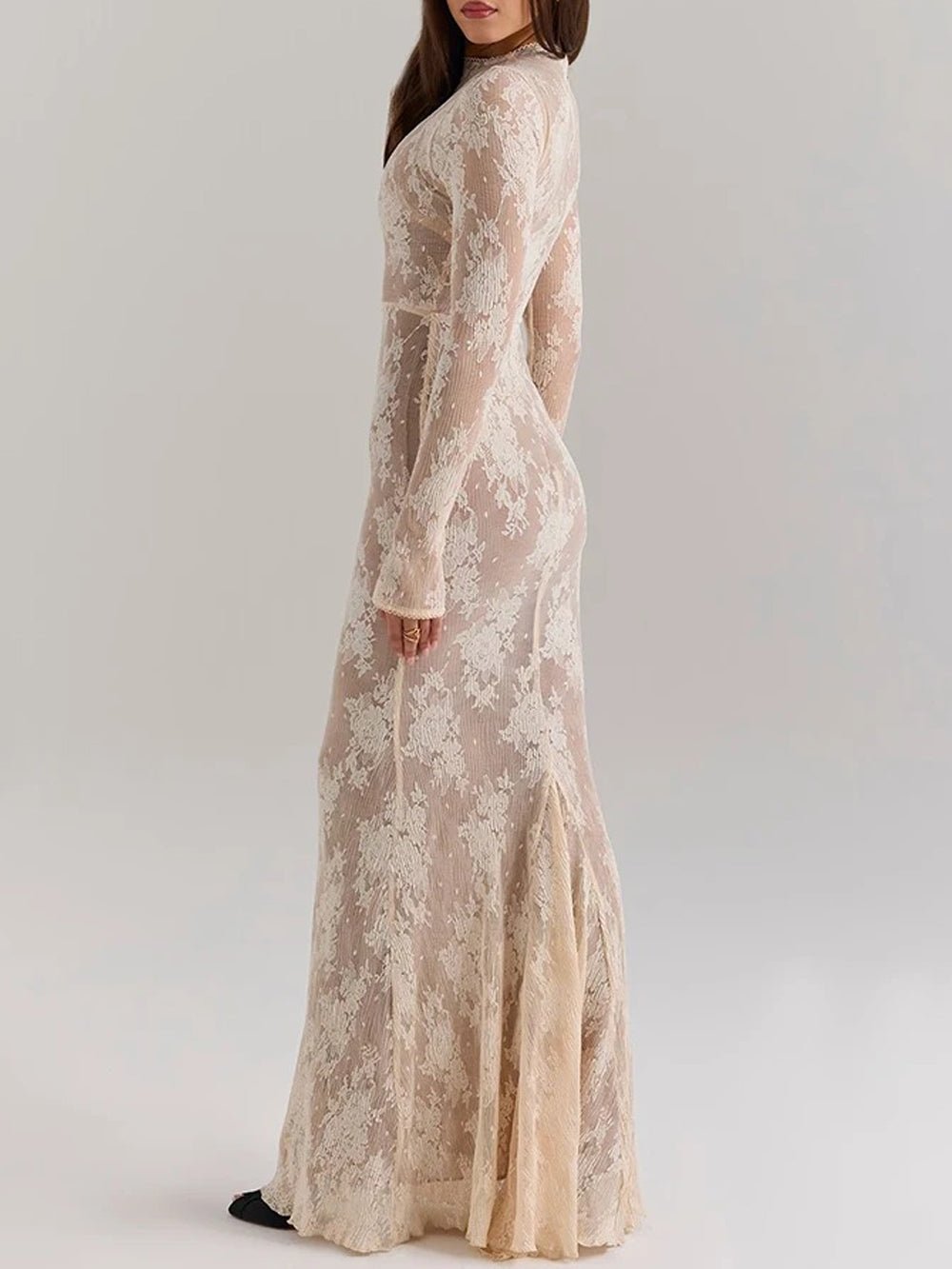 Scarlett Long Sleeve Maxi Dress - Fashion Pov