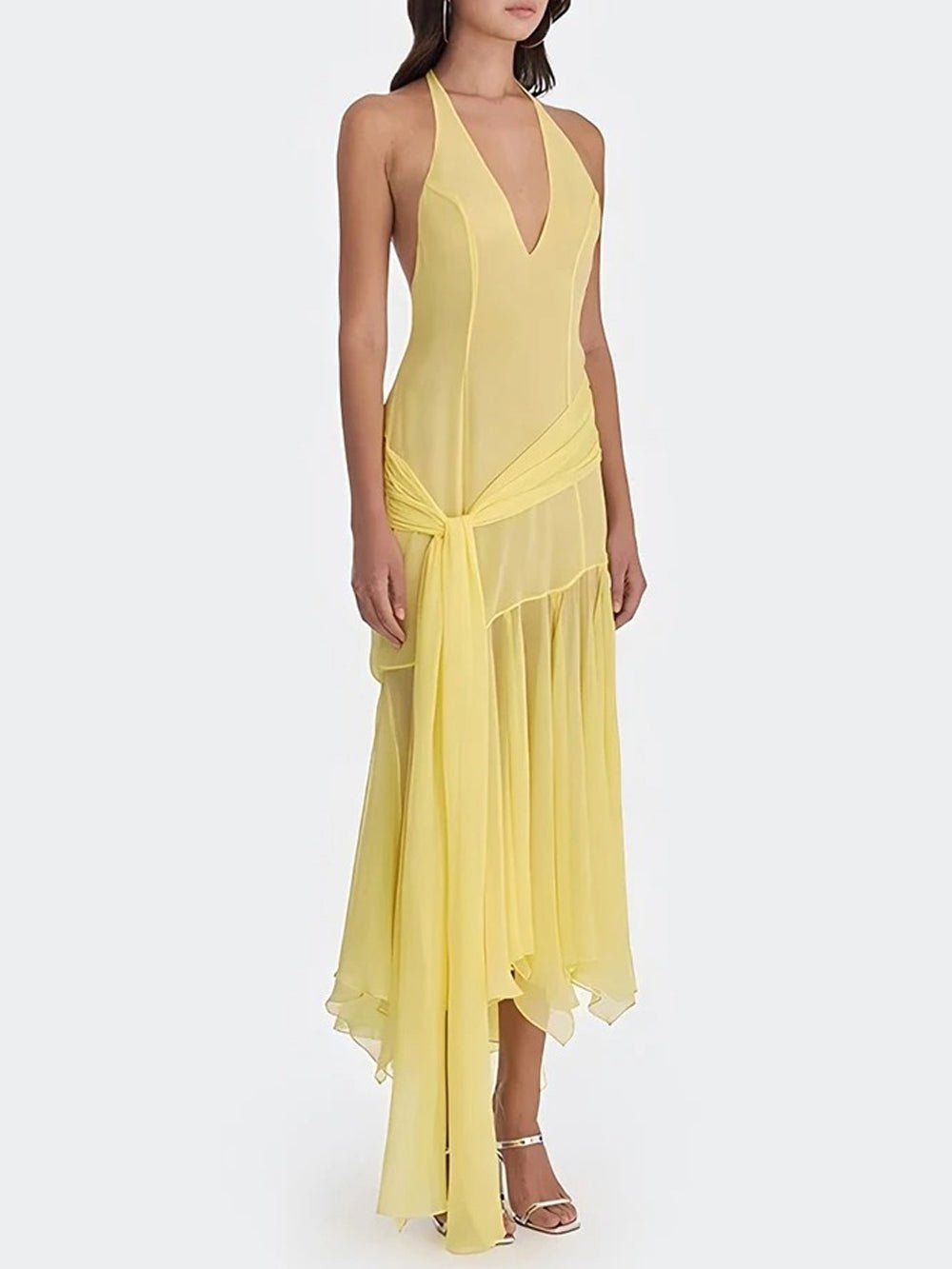 Selena Sleeveless Maxi Dress - Fashion Pov