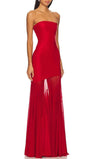 Seraphine Strapless Mesh Maxi Dress - Fashion Pov