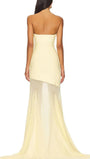 Seraphine Strapless Mesh Maxi Dress - Fashion Pov