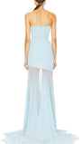 Seraphine Strapless Mesh Maxi Dress - Fashion Pov